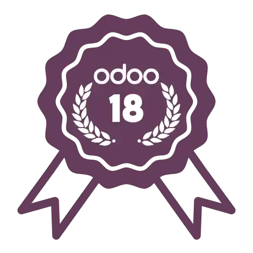 Odoo 18 Certified Partner Badge
