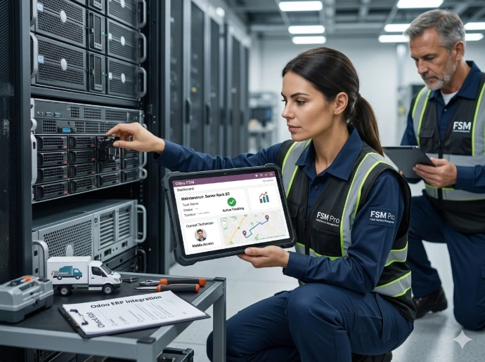 Smart Field Service Management with Odoo