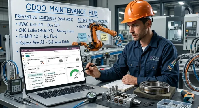 Smart Maintenance Management with Odoo