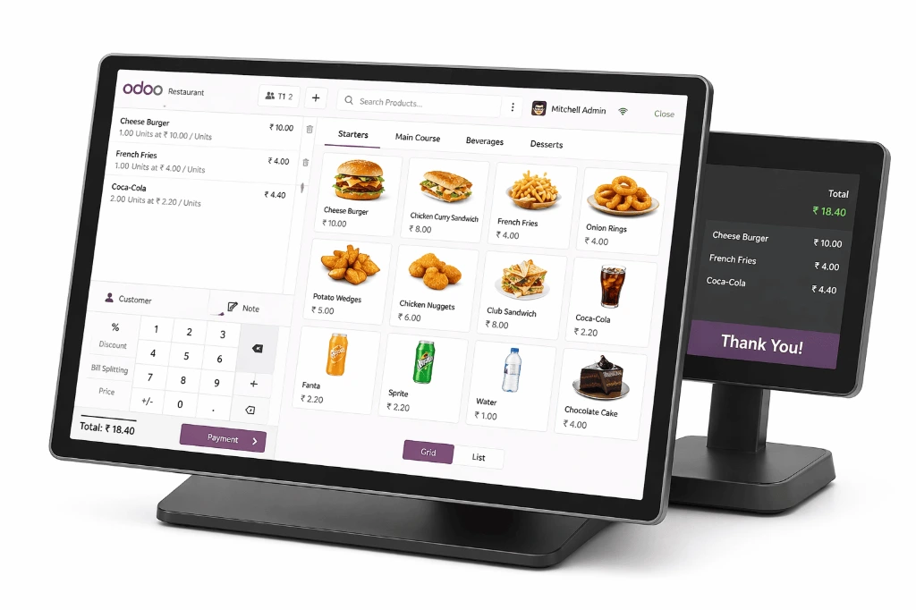 What You Achieve with Odoo Restaurant ERP