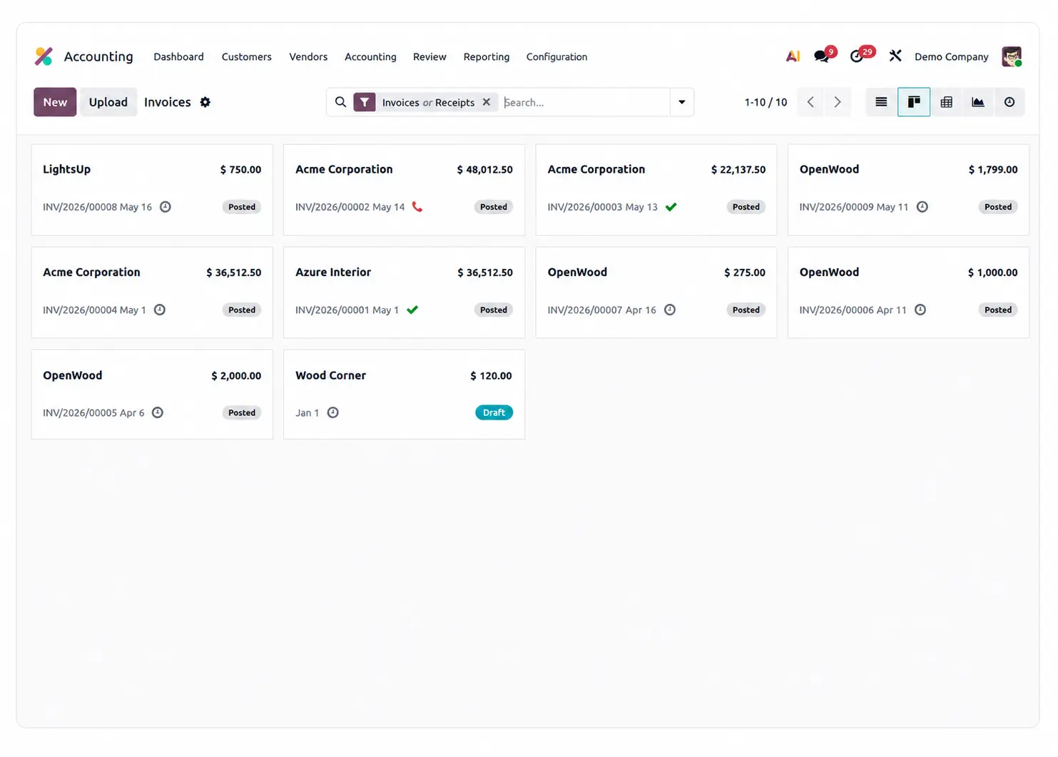 Odoo Invoicing