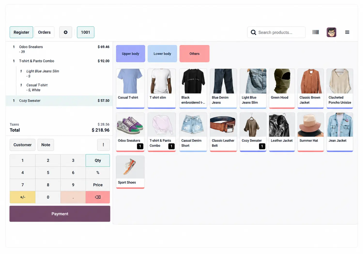 Odoo POS Shop