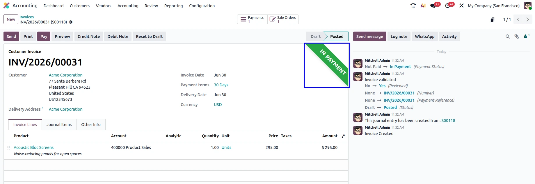 Register Payment