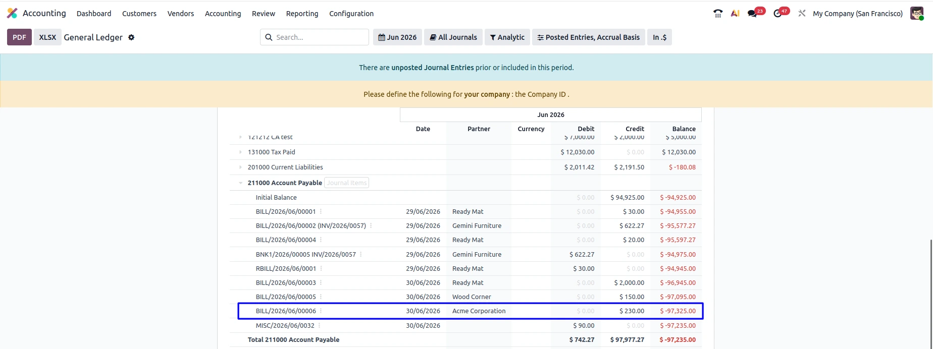 Account Payable
