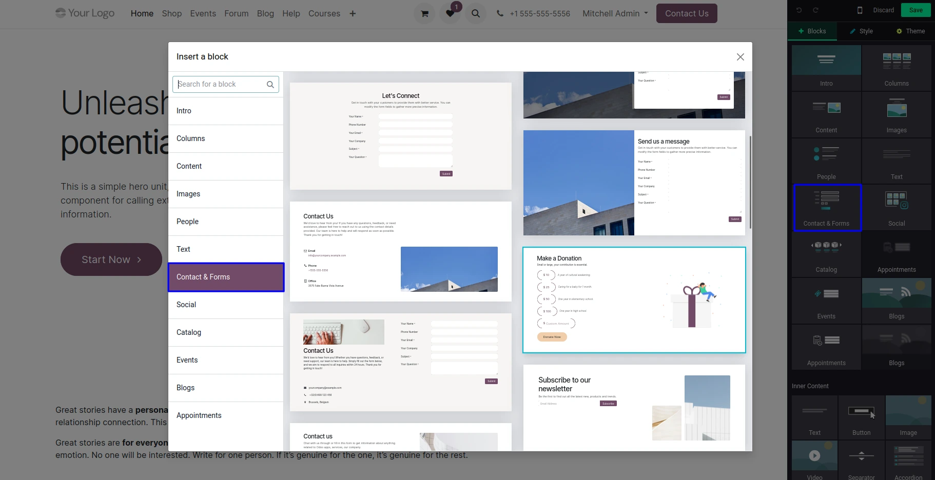 Contact Forms