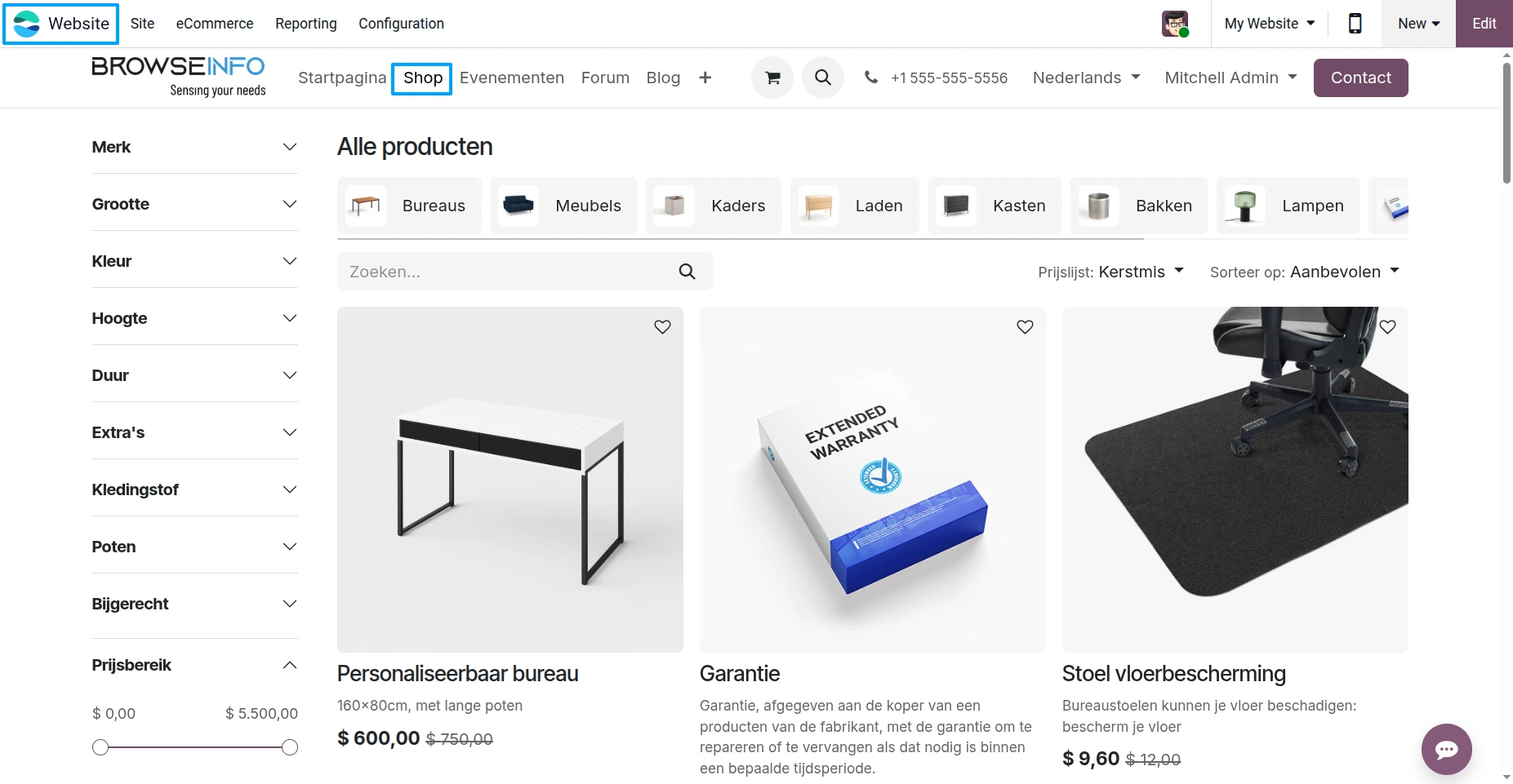 Website Shop