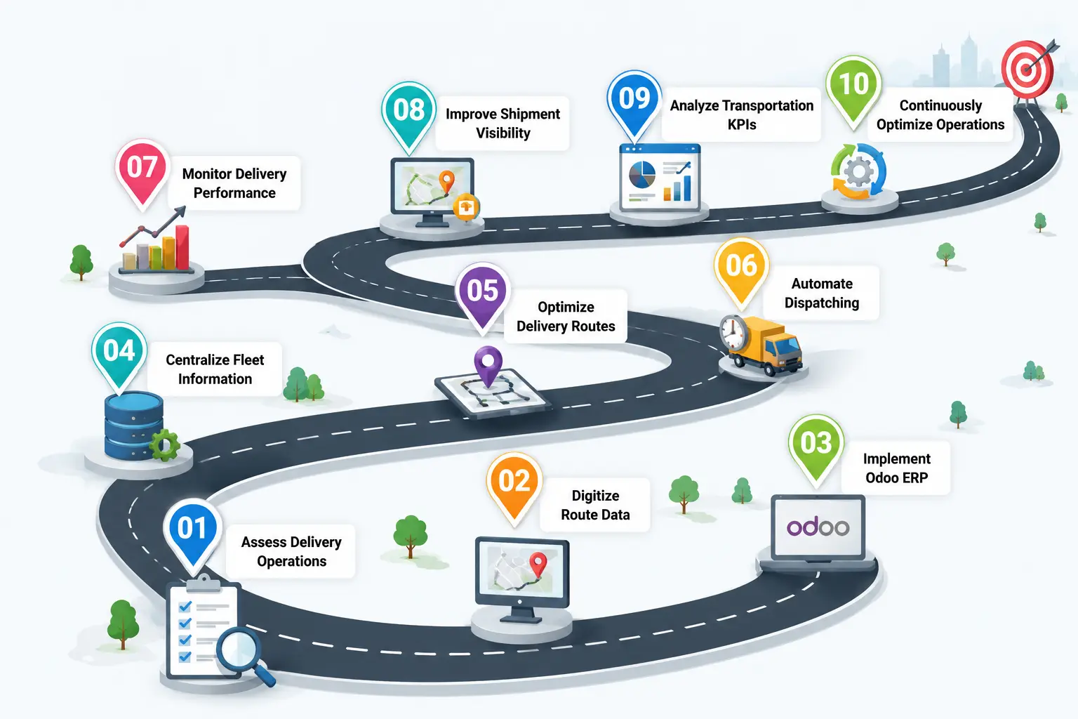 Roadmap to Improving Route Planning and Delivery Efficiency